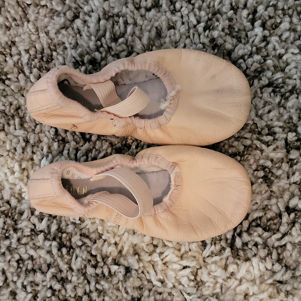 Bloch kids pink Ballet shoes